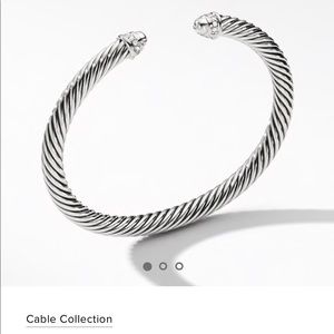 David Yurman bracelet with diamonds